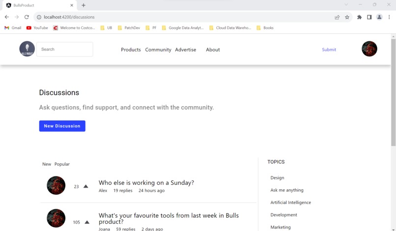 Bulls Product – screenshot 2