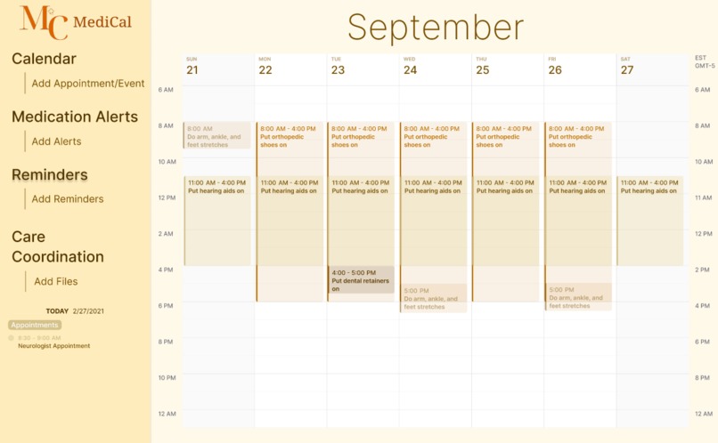 MediCal – screenshot 4