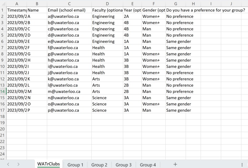 WATrClubs – screenshot 5