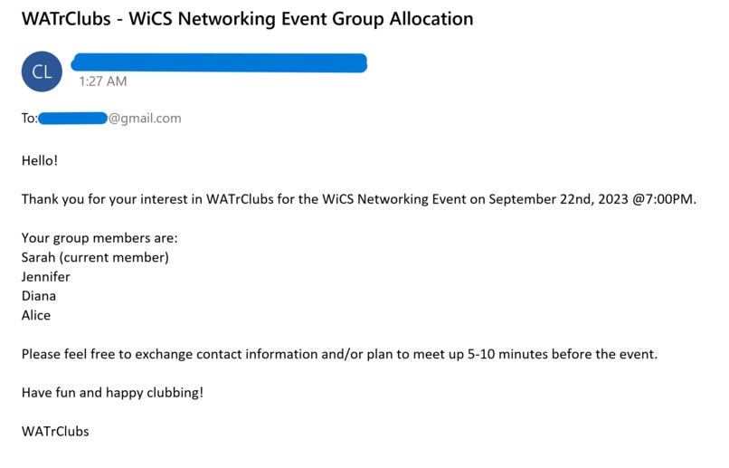 WATrClubs – screenshot 3