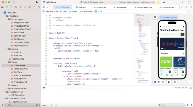 TripClams – screenshot 1