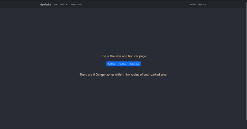 Geoparky – screenshot 1