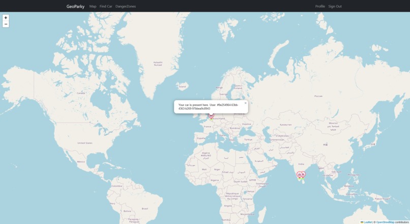 Geoparky – screenshot 2