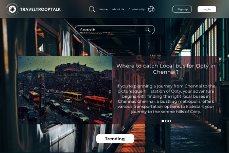 travel troop talk – screenshot 1