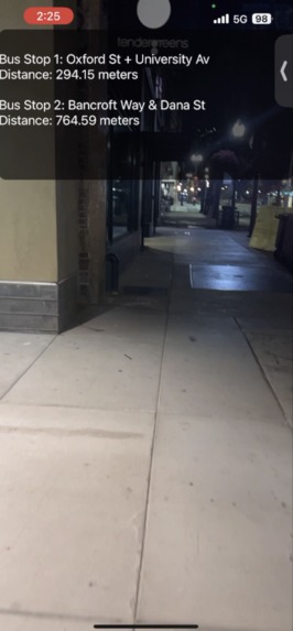 ARrive – screenshot 2