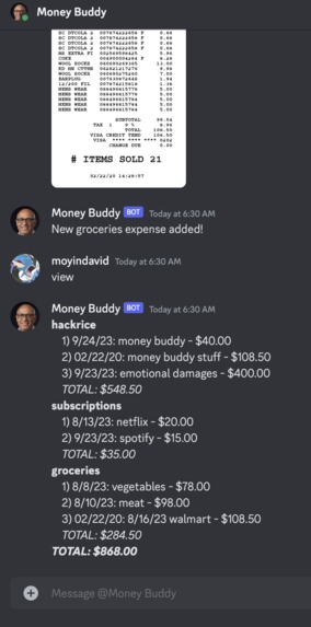 Money Buddy – screenshot 2