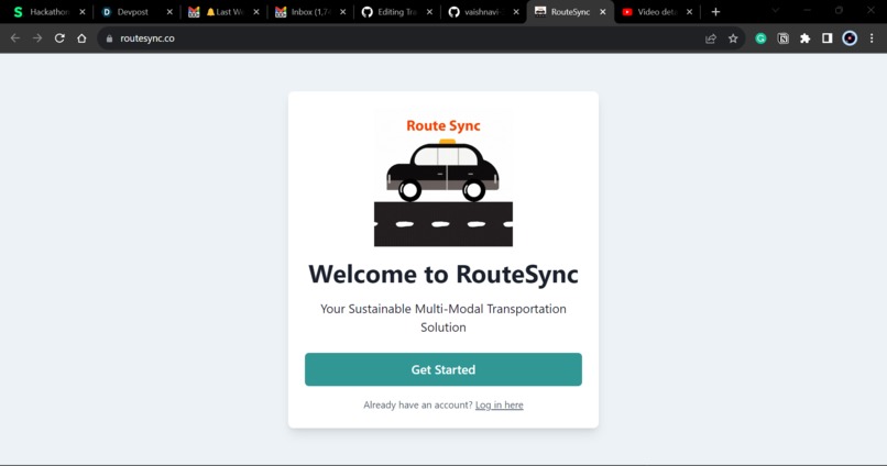 RouteSync – screenshot 1