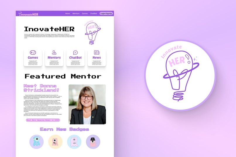 InnovateHER – screenshot 2