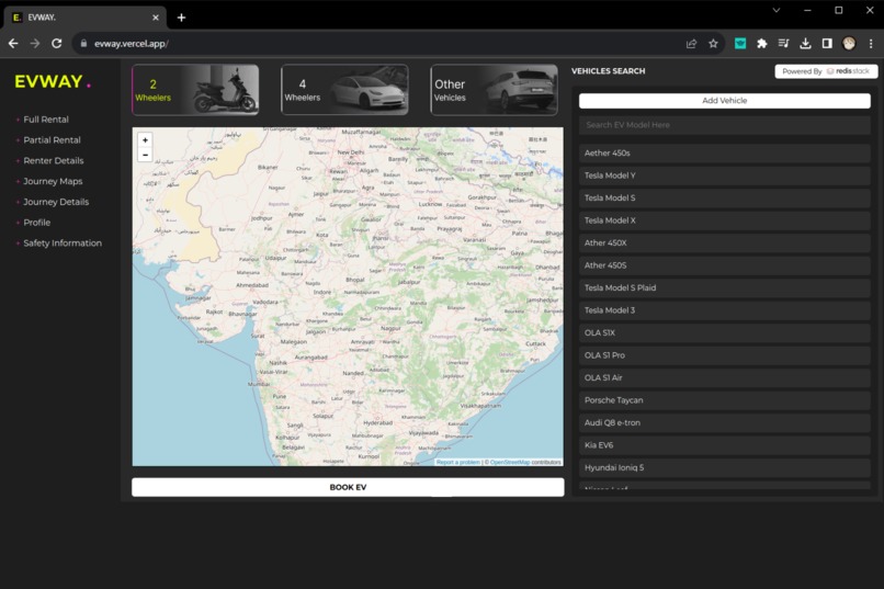 EVWay – screenshot 3