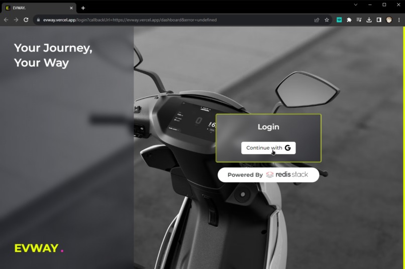 EVWay – screenshot 2
