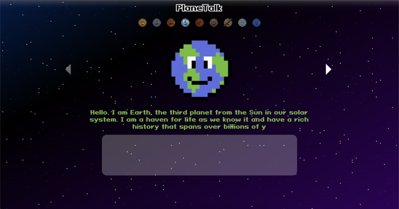 [23] - Planetalk – screenshot 1