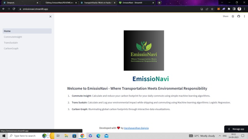EmissioNavi – screenshot 2