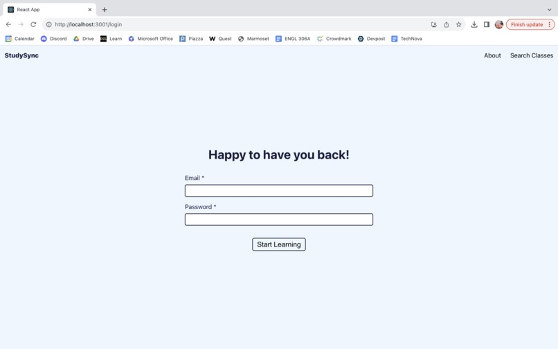 StudySync – screenshot 1