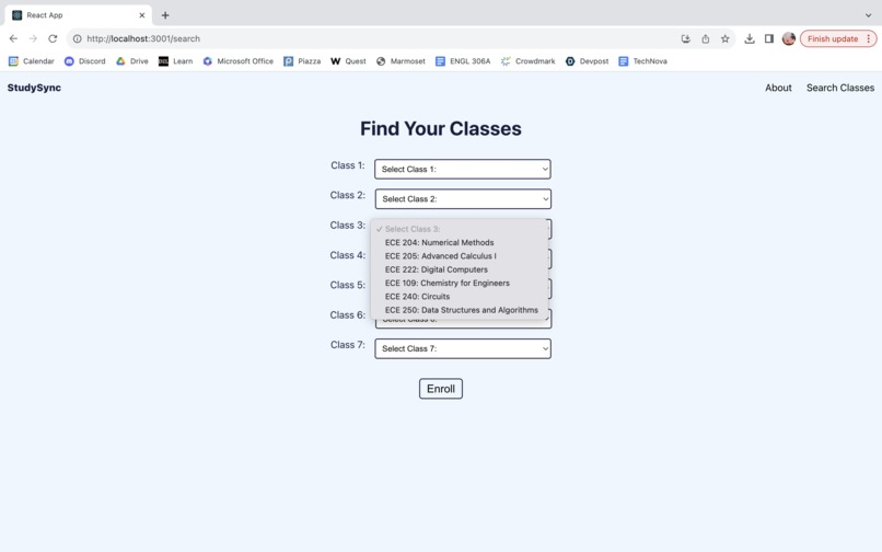 StudySync – screenshot 2