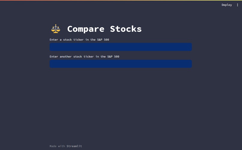 StockSight Projections – screenshot 1