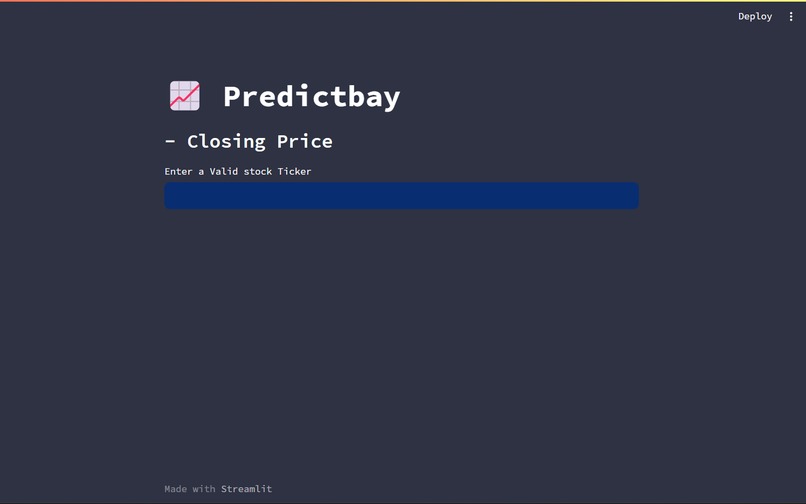 StockSight Projections – screenshot 2