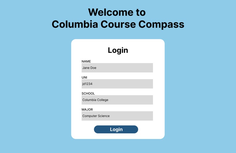 Columbia Course Compass – screenshot 2