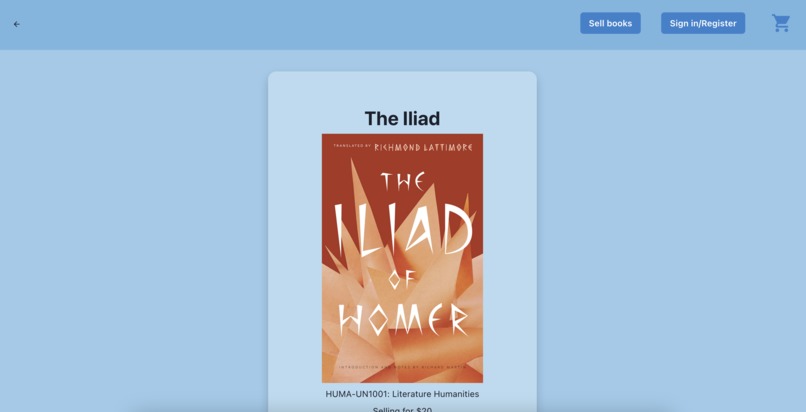 Columbia Book Exchange – screenshot 2