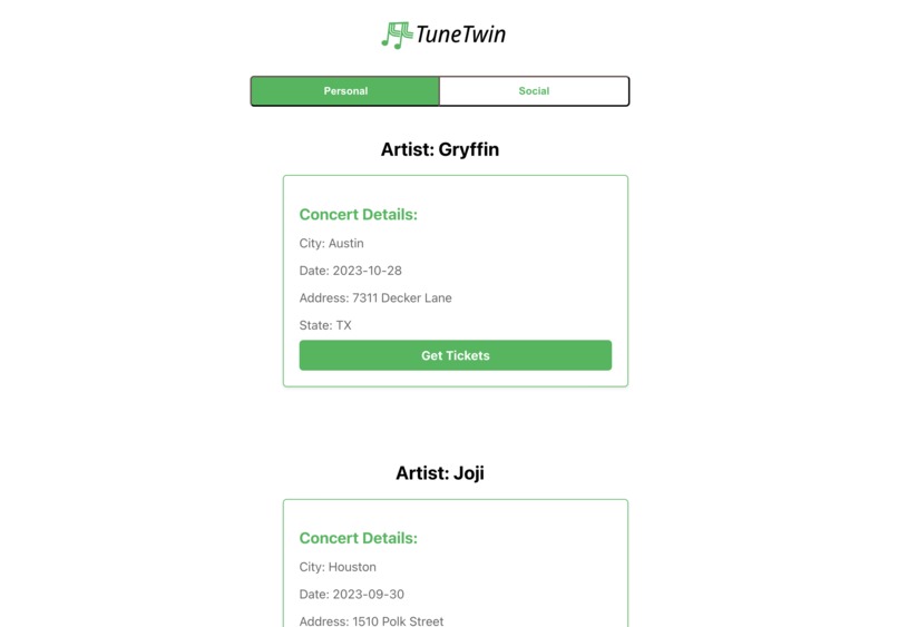[2] - TuneTwin – screenshot 3