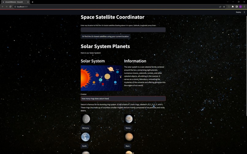 Solar System SatNav Explorer – screenshot 1