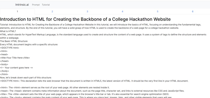 IntrinsicAI  – screenshot 2