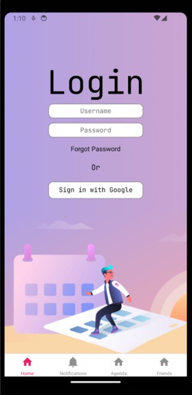 [64] - Scheduling With Friends! – screenshot 1