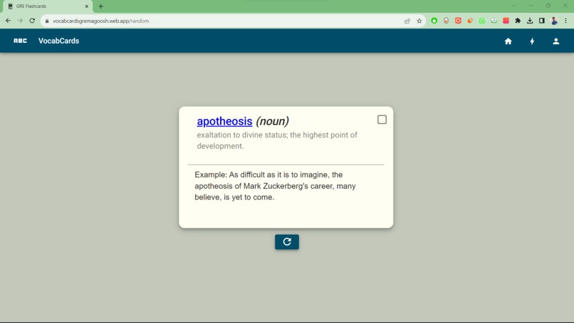 VocabCards – screenshot 4