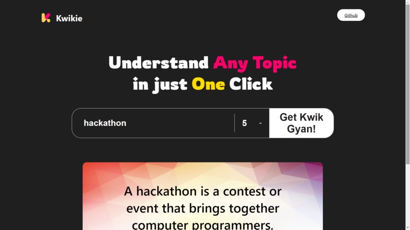 Kwikie: Understand anything in just one Click (Kwik & Easy) – screenshot 3