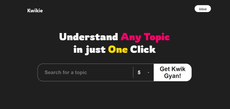 Kwikie: Understand anything in just one Click (Kwik & Easy) – screenshot 1