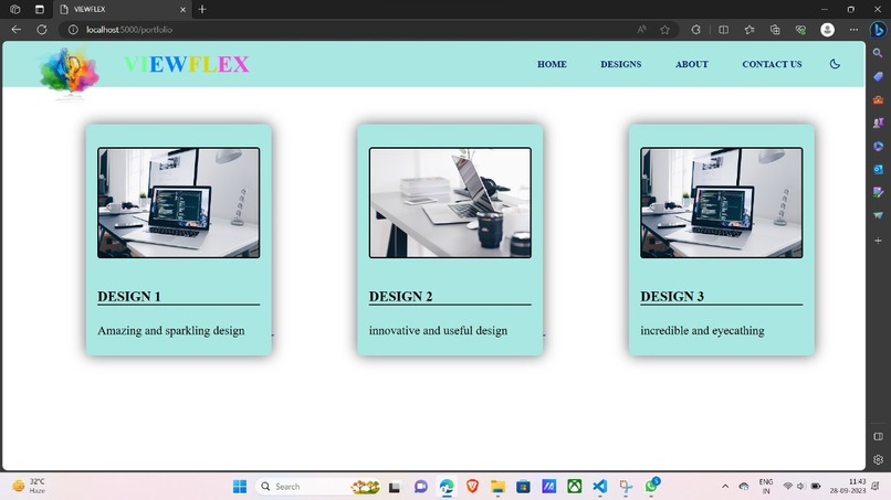 Template design  – screenshot 3