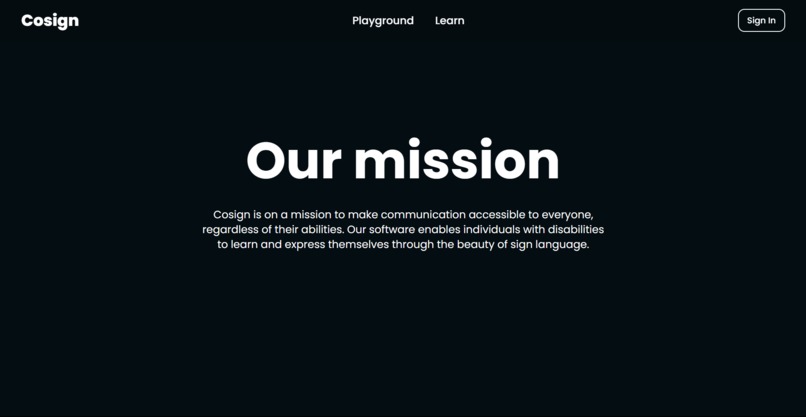 CoSign – screenshot 1