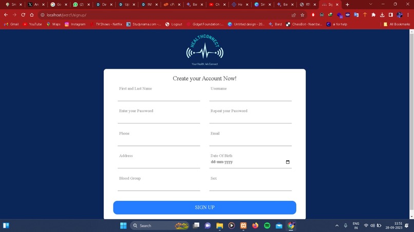 HOSPATIL MANAGEMENT SYSTEM- "HEALTH CONNECT" – screenshot 2