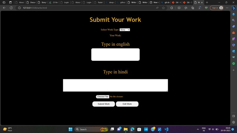 Introvert writers – screenshot 5