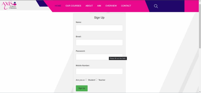 Axis tuition classes (Based on Education  Platform) – screenshot 7
