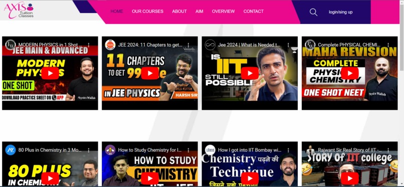 Axis tuition classes (Based on Education  Platform) – screenshot 8