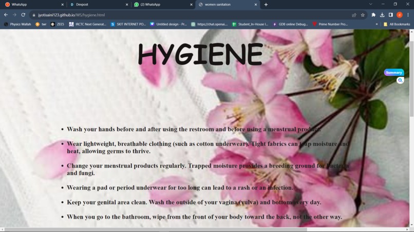 MENSTRUE EASE – screenshot 5