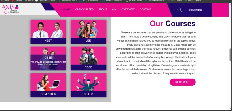 Axis tuition classes (Based on Education  Platform) – screenshot 9