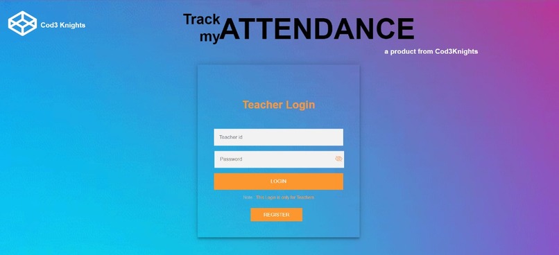 TrackMyAttendance – screenshot 2