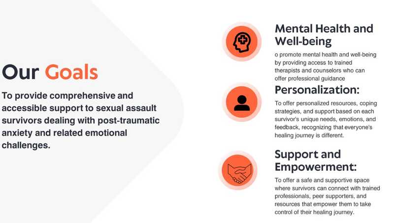 Residue to Rape Victims with the help of app. – screenshot 1