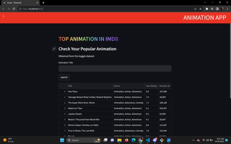 Animation App – screenshot 1