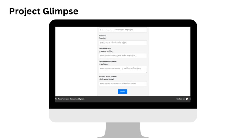 Nepal Public Grievance Management System – screenshot 3
