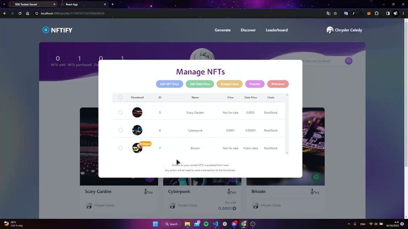 AI NFTify Marketplace – screenshot 6
