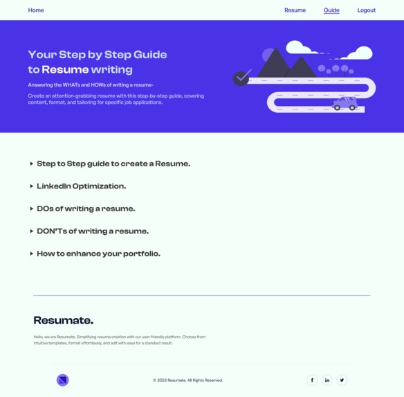 Resumate Devpost - Gallery 