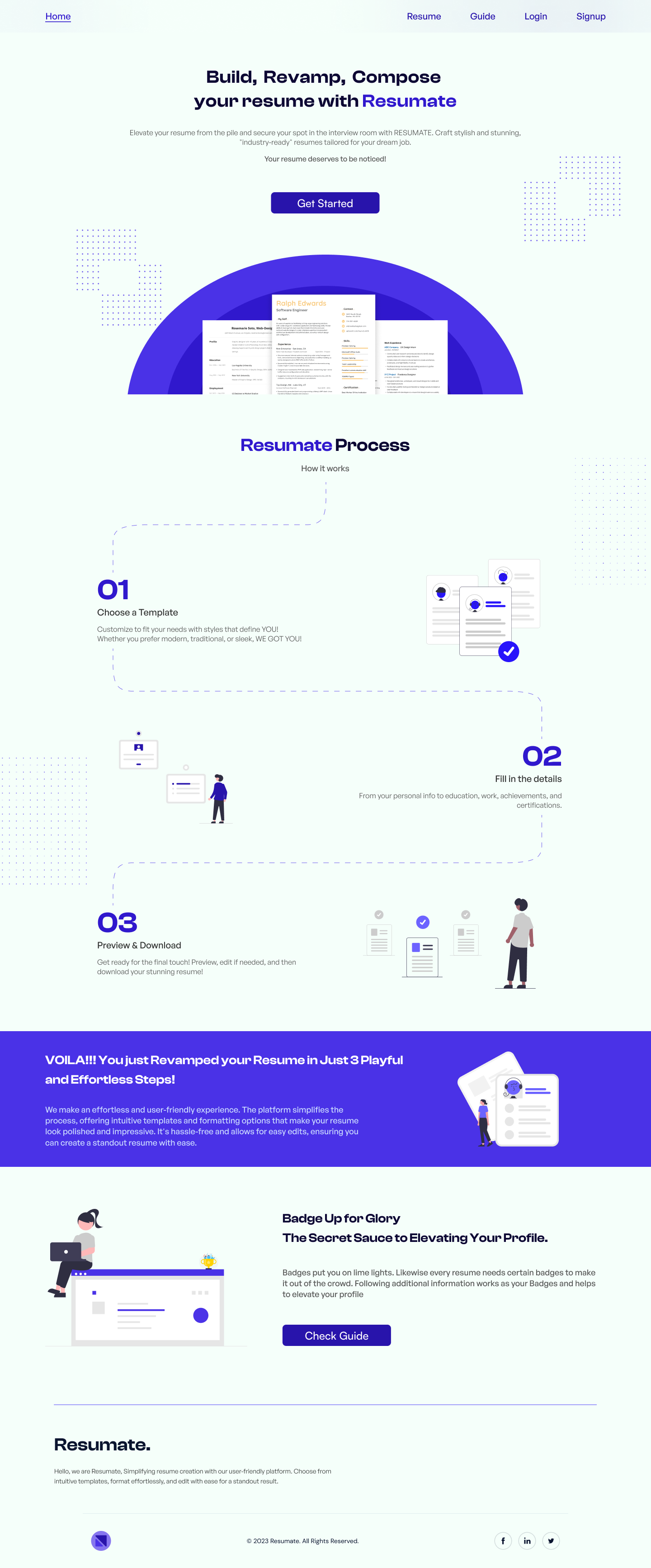 Resumate Devpost - Original 