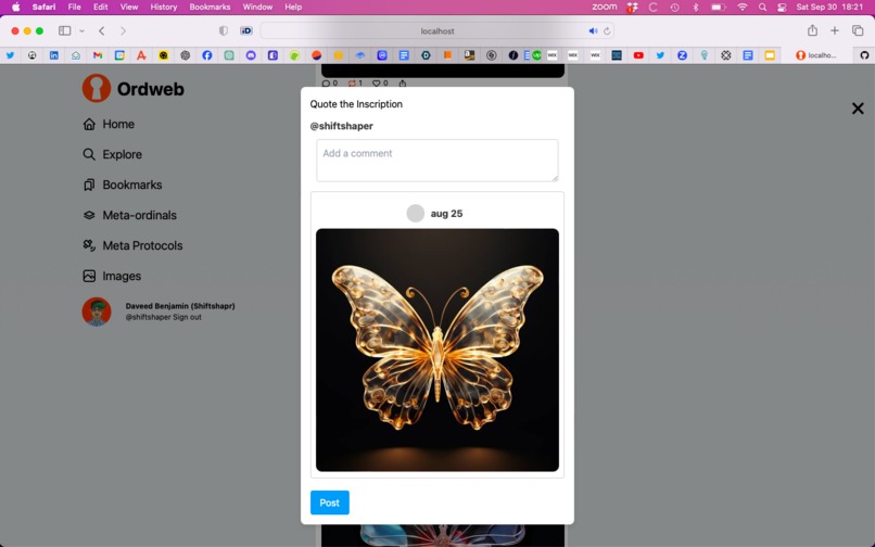 Ordweb – screenshot 3