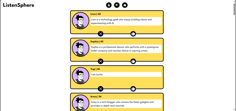 ListenSphere – screenshot 4