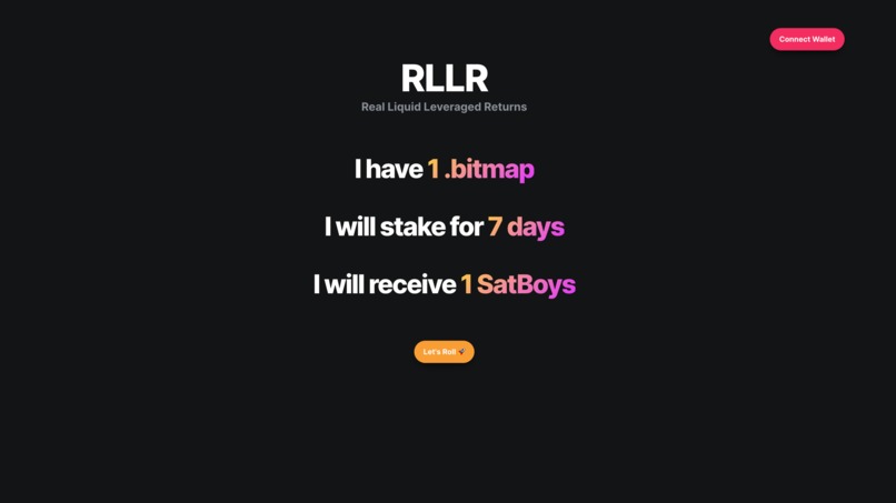 RLLR - Real Liquid Leveraged Assets – screenshot 2