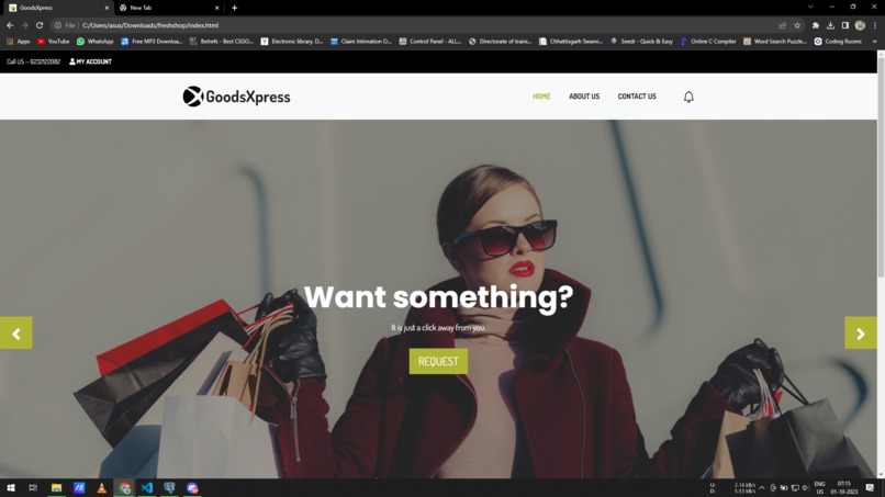GoodsXpress – screenshot 1