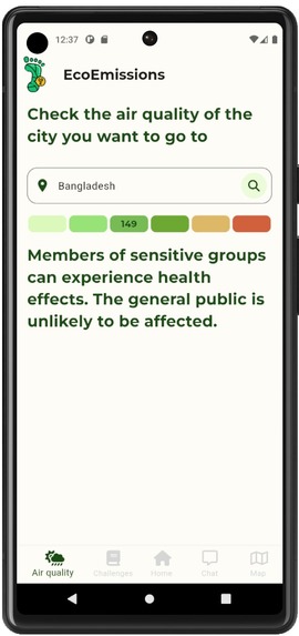 EcoEmissions – screenshot 1