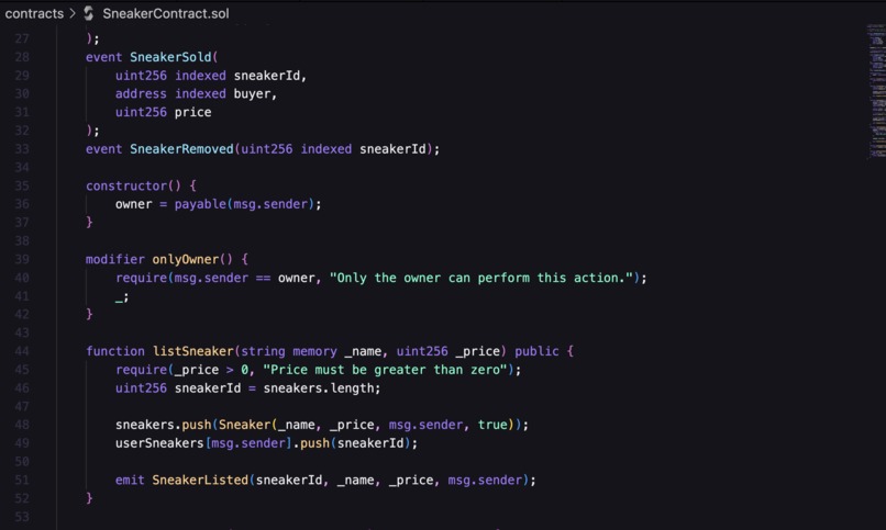 dApp Sneakers – screenshot 3